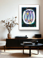 Sardines | 42 cm x 54.5 cm | Original on Paper | The Mediterranean Table