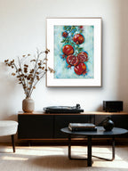 Pomegranates | 42 cm x 54.5 cm | Original Paper | The Mediterranean Table
