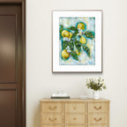 Lemons | 42 cm x 54.5 cm | Original on Paper | The Mediterranean Table