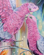 Blush in the Branches | 101.6cm x 101.6 cm | Original Acrylic