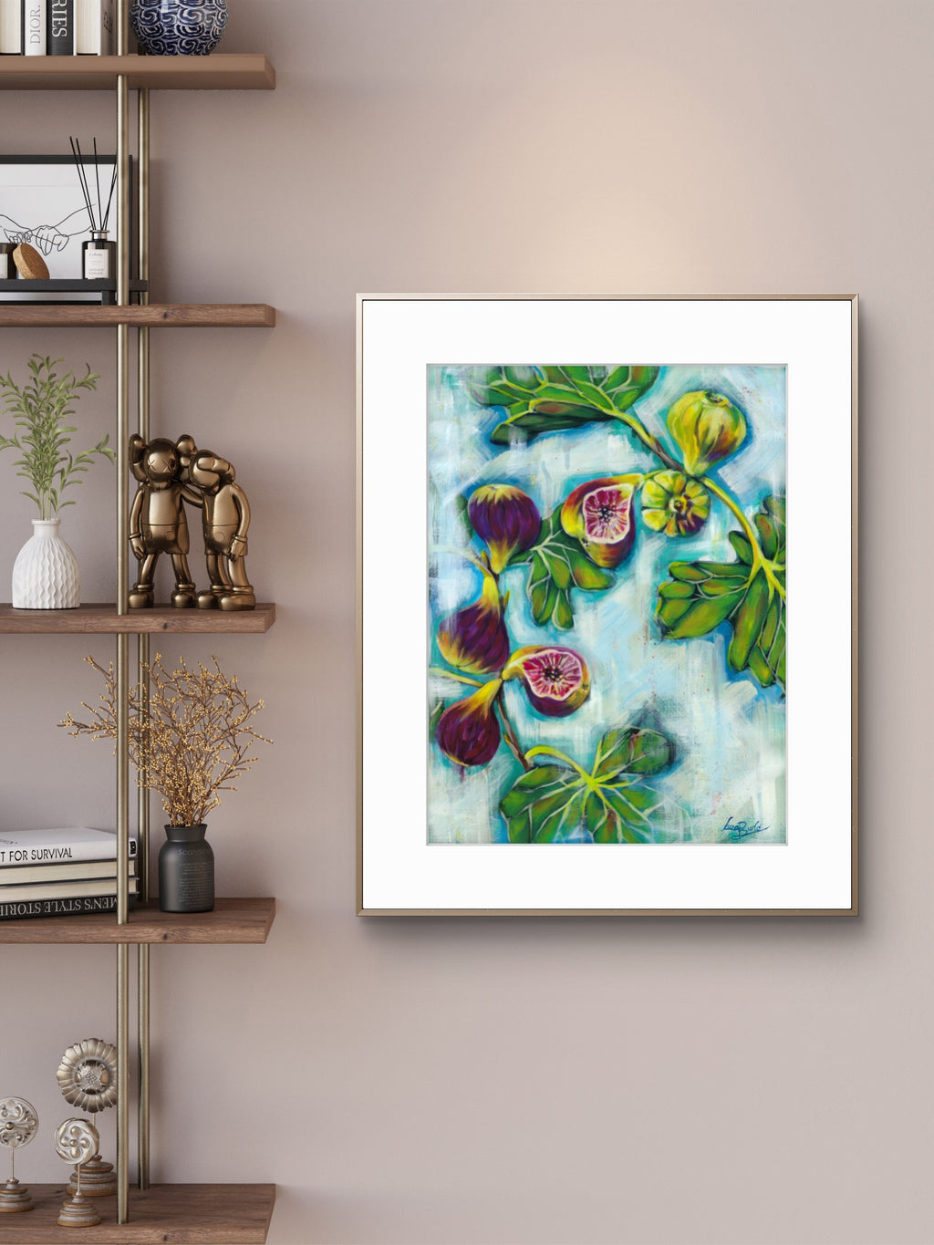 Figs | 42 cm x 54.5 cm | Original on Paper | The Mediterranean Table