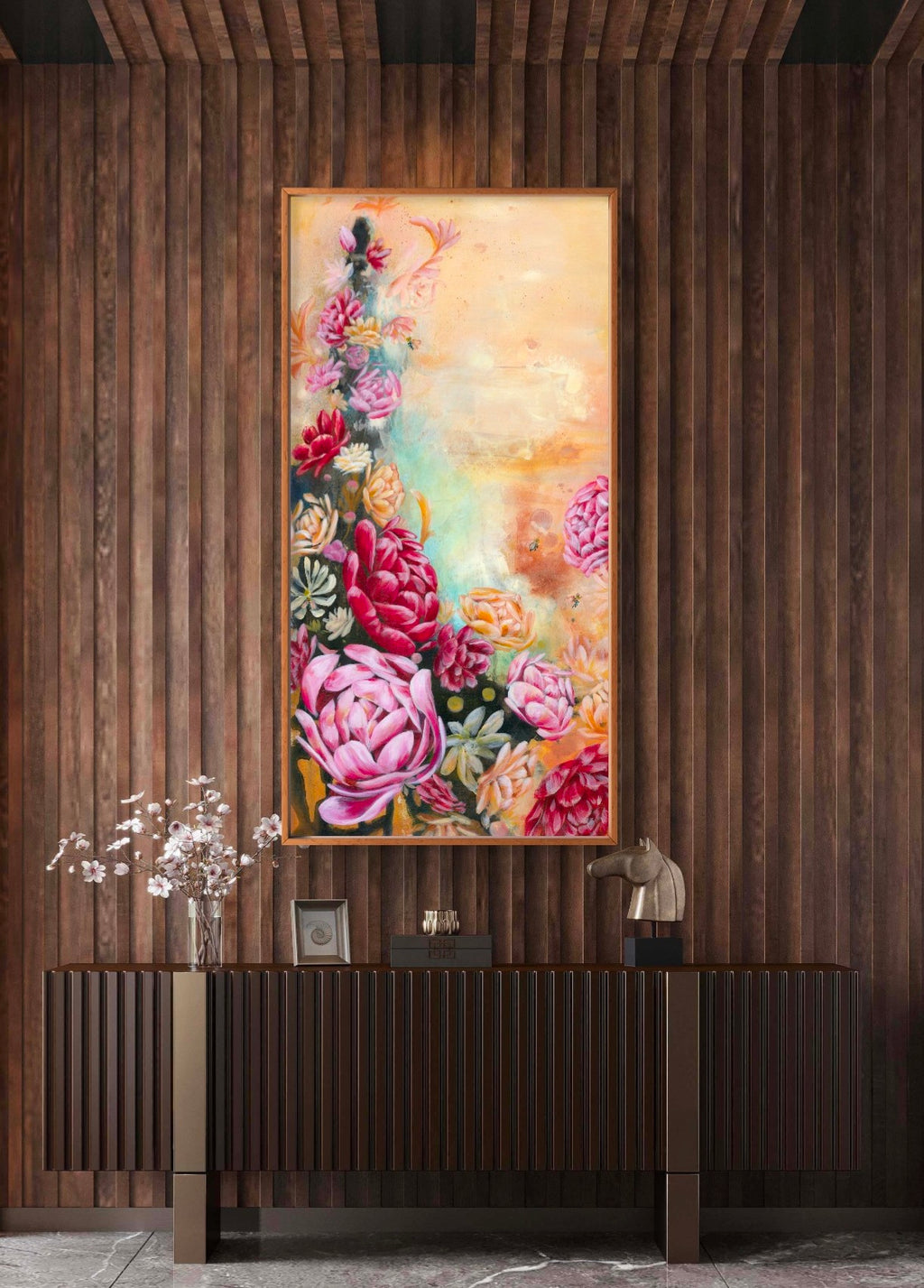 Divine Hum | 51cm x 101cm | Original Acrylic